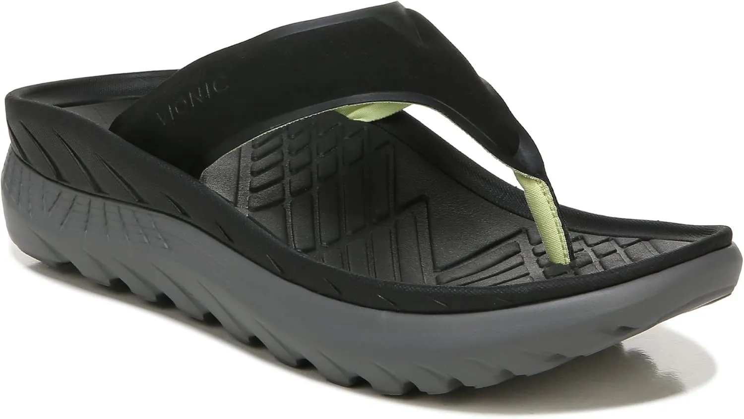 Vionic All Gender Blissful Restore Recovery Sandal- Supportive Toe-Post Flip Flops That Include Three-Zone Comfort with Orthotic Insole Arch Support,Recovery Sandals for Women and Men