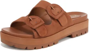 Vionic Women's Capitola Platform Sandal- Supportive Strappy Flatform Sandal That Includes an Orthotic Insole and Cushioned Outsole for Arch Support, Medium Fit