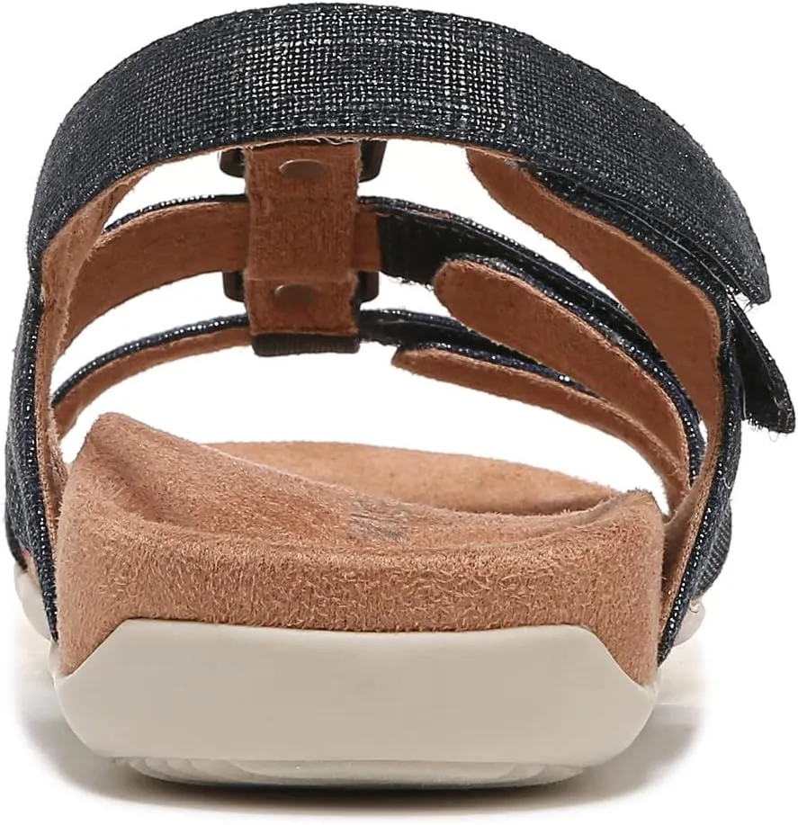 Vionic Women's Women's Rest Amber Backstrap Sandal - Ladies Adjustable Walking Sandals with Concealed Orthotic Arch Support