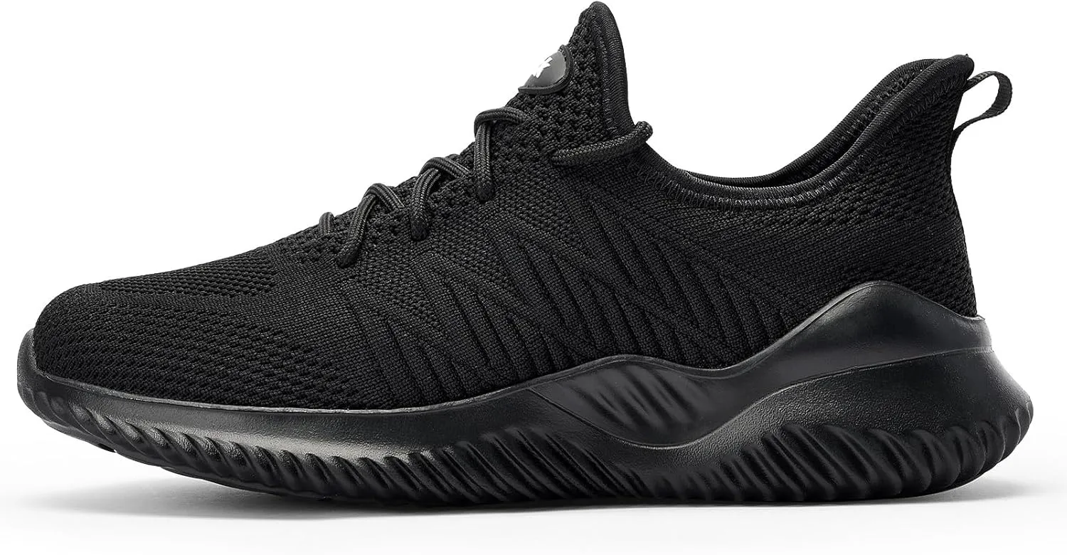 Walking Shoes for Men Sneakers - Slip on Tennis Running Memory Foam Shoes for Athletic Workout Gym Indoor Outdoor Lightweight Breathable Casual Sneakers
