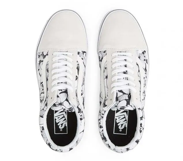WHITE VANS (BUTTERFLY) OLD | BLACK Ready-made selection Direct shipping | SKOOL TRUE