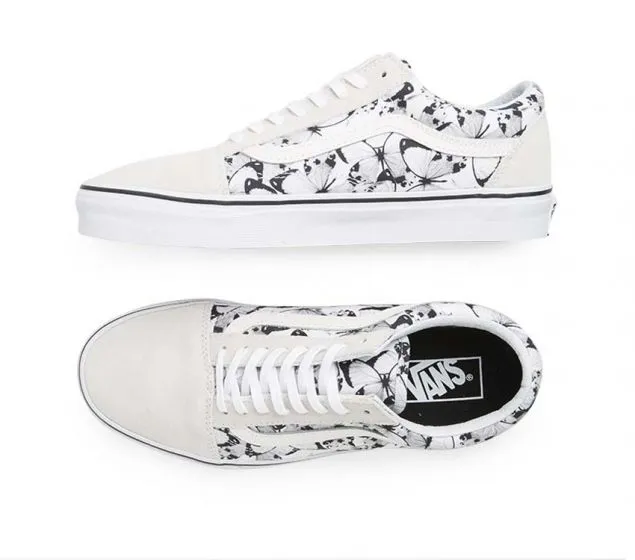 WHITE VANS (BUTTERFLY) OLD | BLACK Ready-made selection Direct shipping | SKOOL TRUE