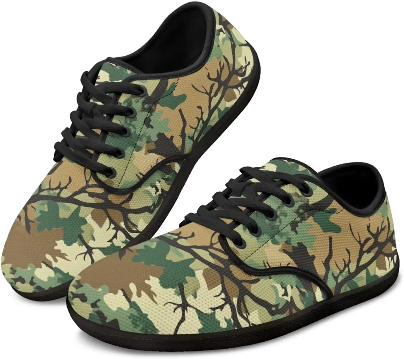 Wide Toe Box Shoes for Men Minimalist Barefoot Shoes with Zero Drop Sole Comfortable Slip on Walking Sneakers