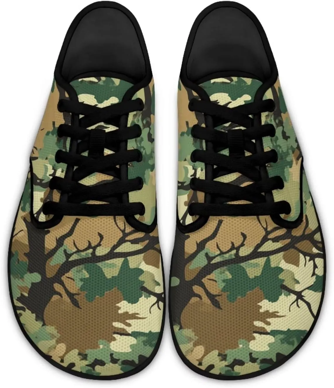 Wide Toe Box Shoes for Men Minimalist Barefoot Shoes with Zero Drop Sole Comfortable Slip on Walking Sneakers