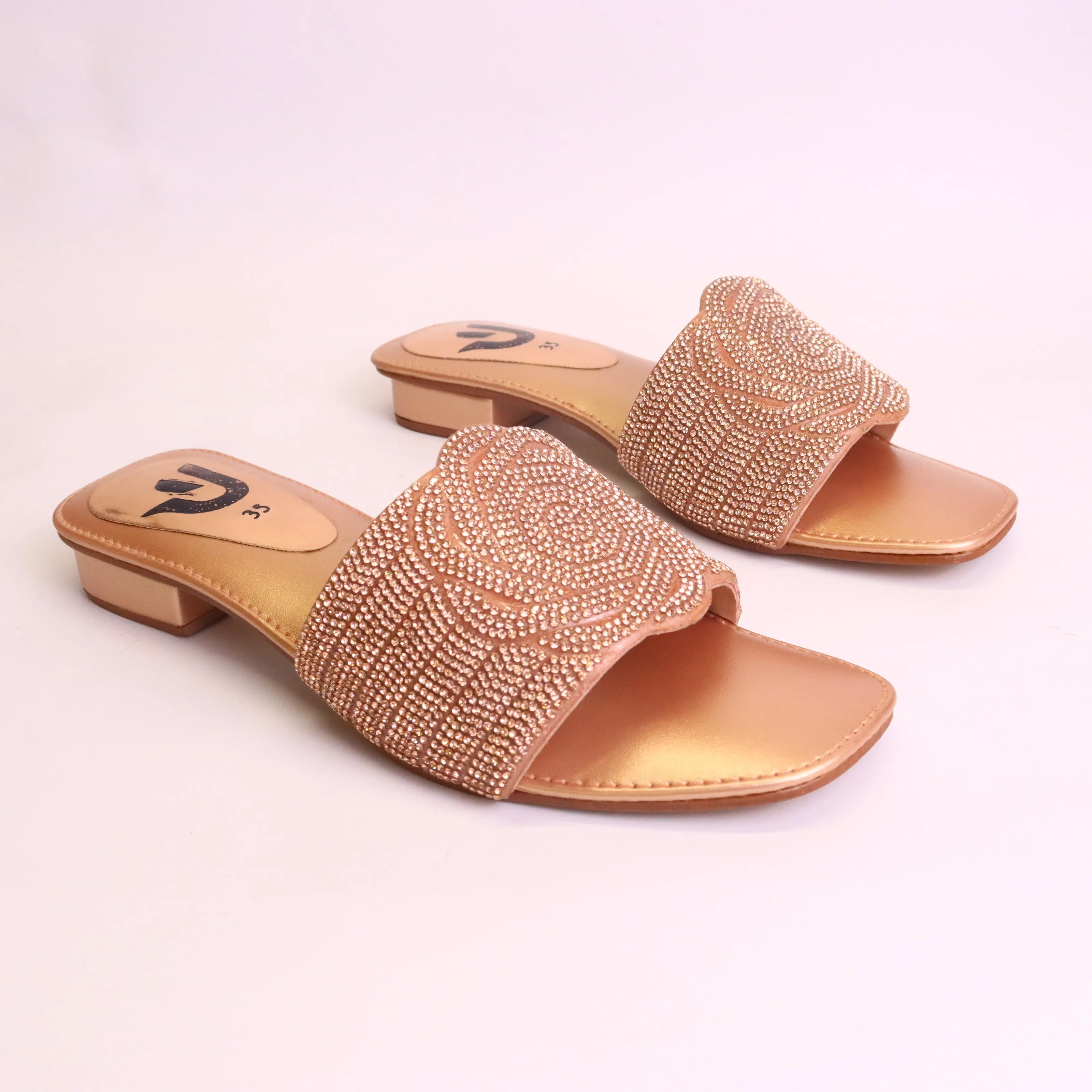 Women Fancy Flat Slippers (N)