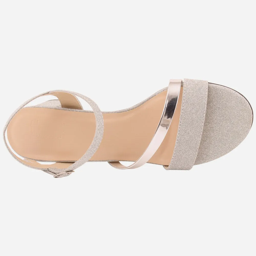 Women "MELISSA" Stunning Block Heel Sandals