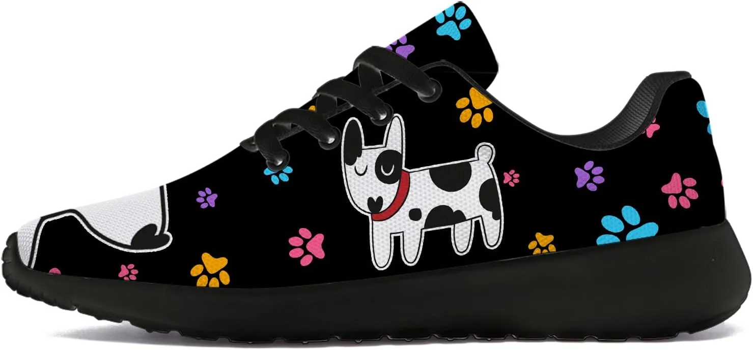 Women's Men's Dog Shoes Personalized 3D Print Tennis Running Shoes Walking Sneakers Puppy Gifts for Men Women