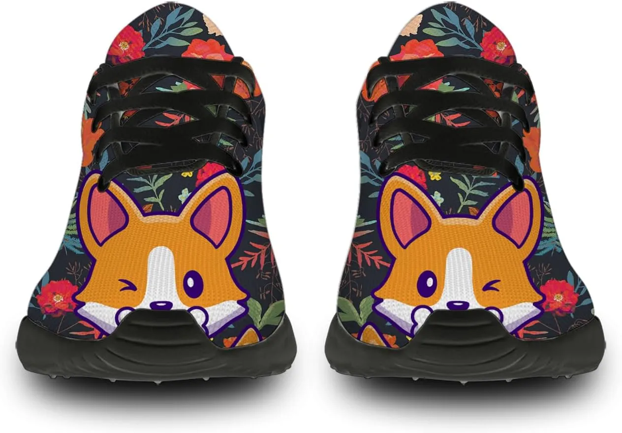 Women's Men's Dog Shoes Personalized 3D Print Tennis Running Shoes Walking Sneakers Puppy Gifts for Men Women