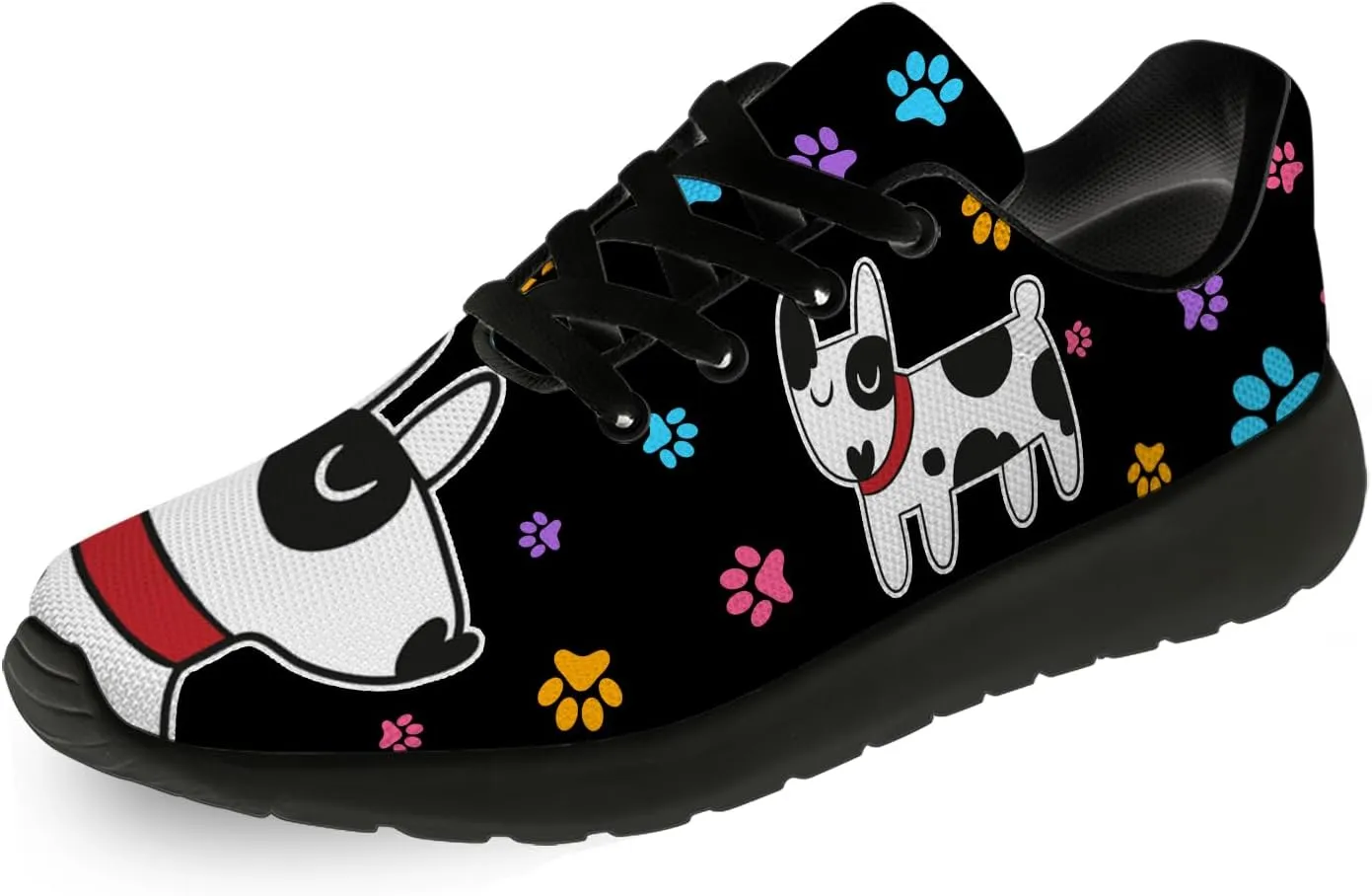 Women's Men's Dog Shoes Personalized 3D Print Tennis Running Shoes Walking Sneakers Puppy Gifts for Men Women