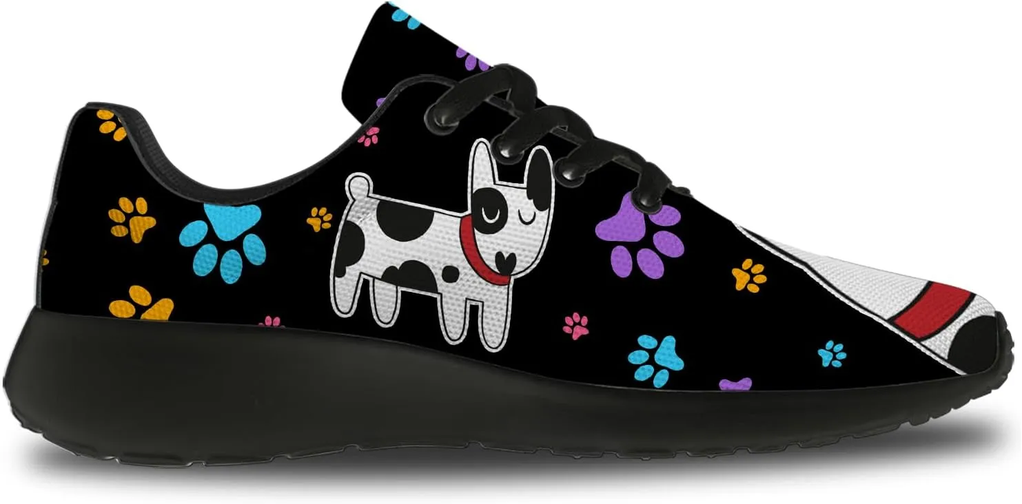 Women's Men's Dog Shoes Personalized 3D Print Tennis Running Shoes Walking Sneakers Puppy Gifts for Men Women