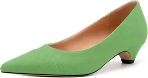 Women's Pumps, Pointed Toe Kitten Heels Shoes for Women, Fashion Classic Pointed Toe Dress Pumps Shoes