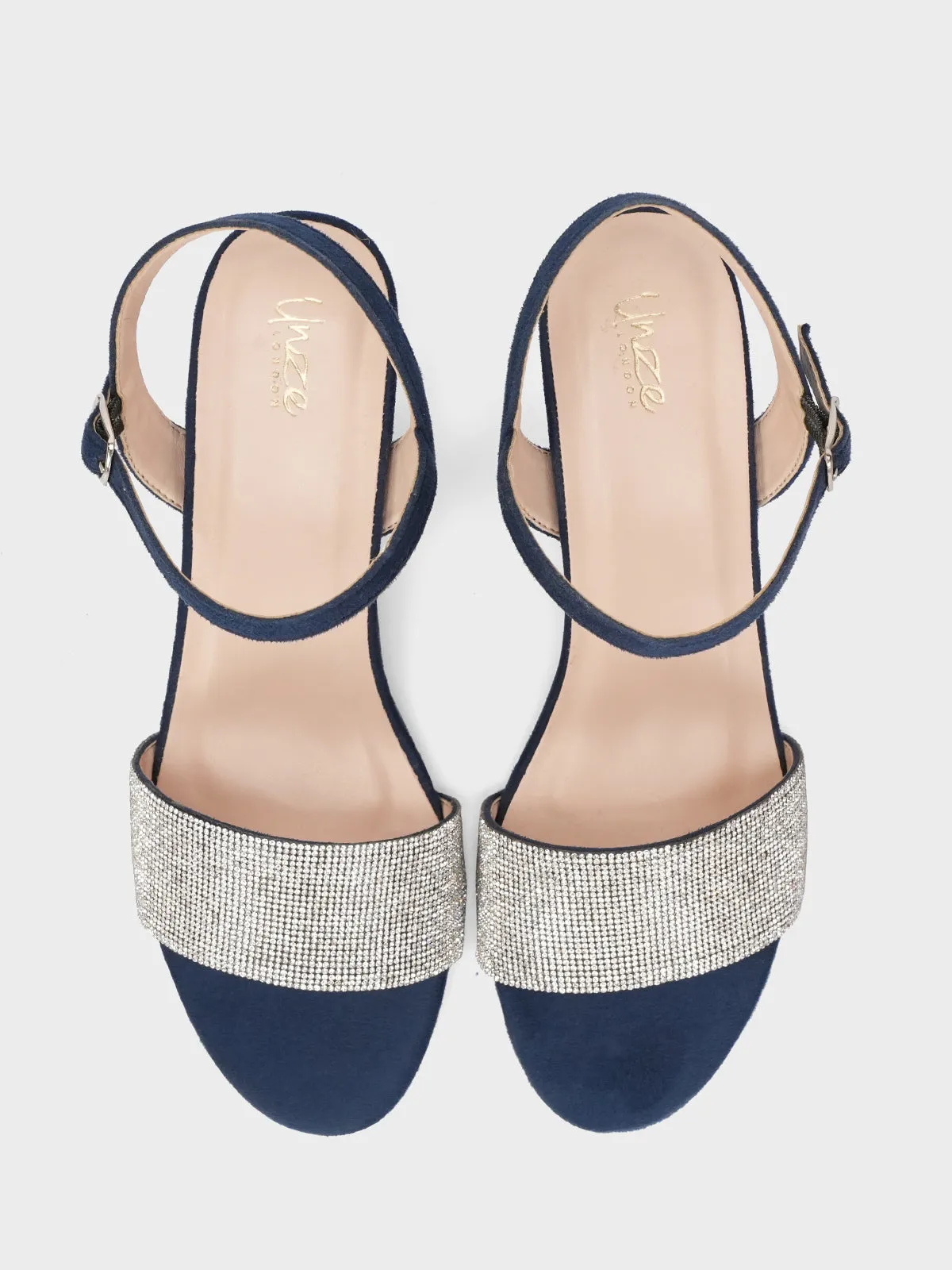 Women's "KALIAH" Decorated Ankle Strap Sandals