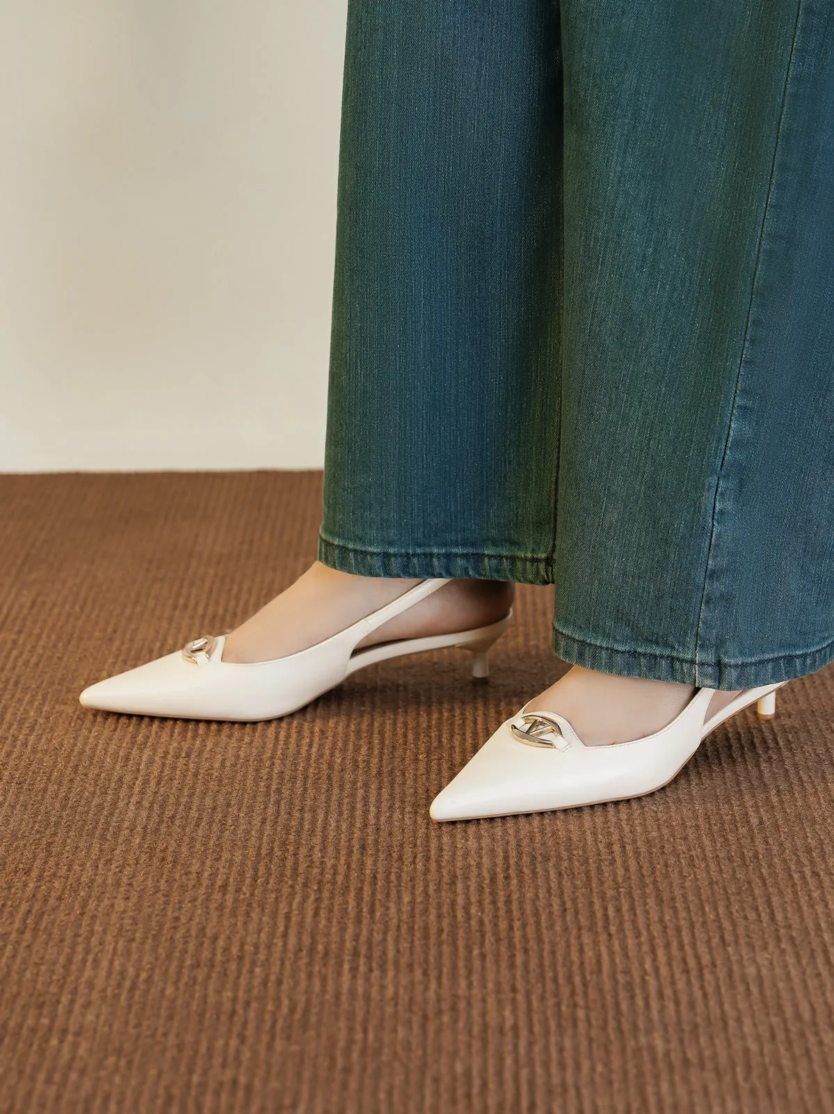 Womens "TRIPI" Pointed Toe Sandals