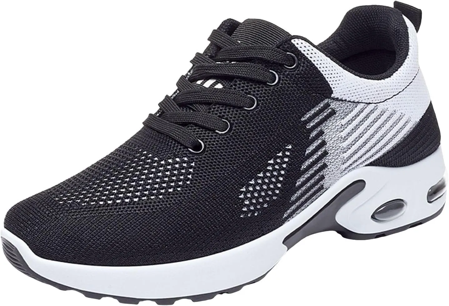 Womens Walking Sneakers Air Cushion Running Shoes Lightweight Quick-Dry Tennis Shoe Fashion Mesh Breathable Gym Sneaker Athletic Comfortable Casual Shoes Work Sneakers