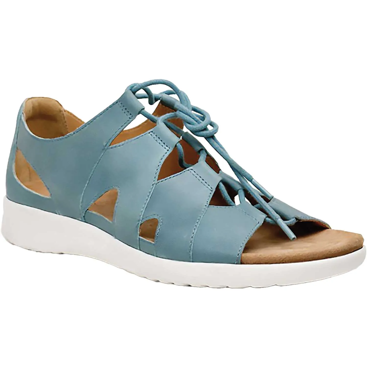 Women's Ziera Barnett Blue/White Leather