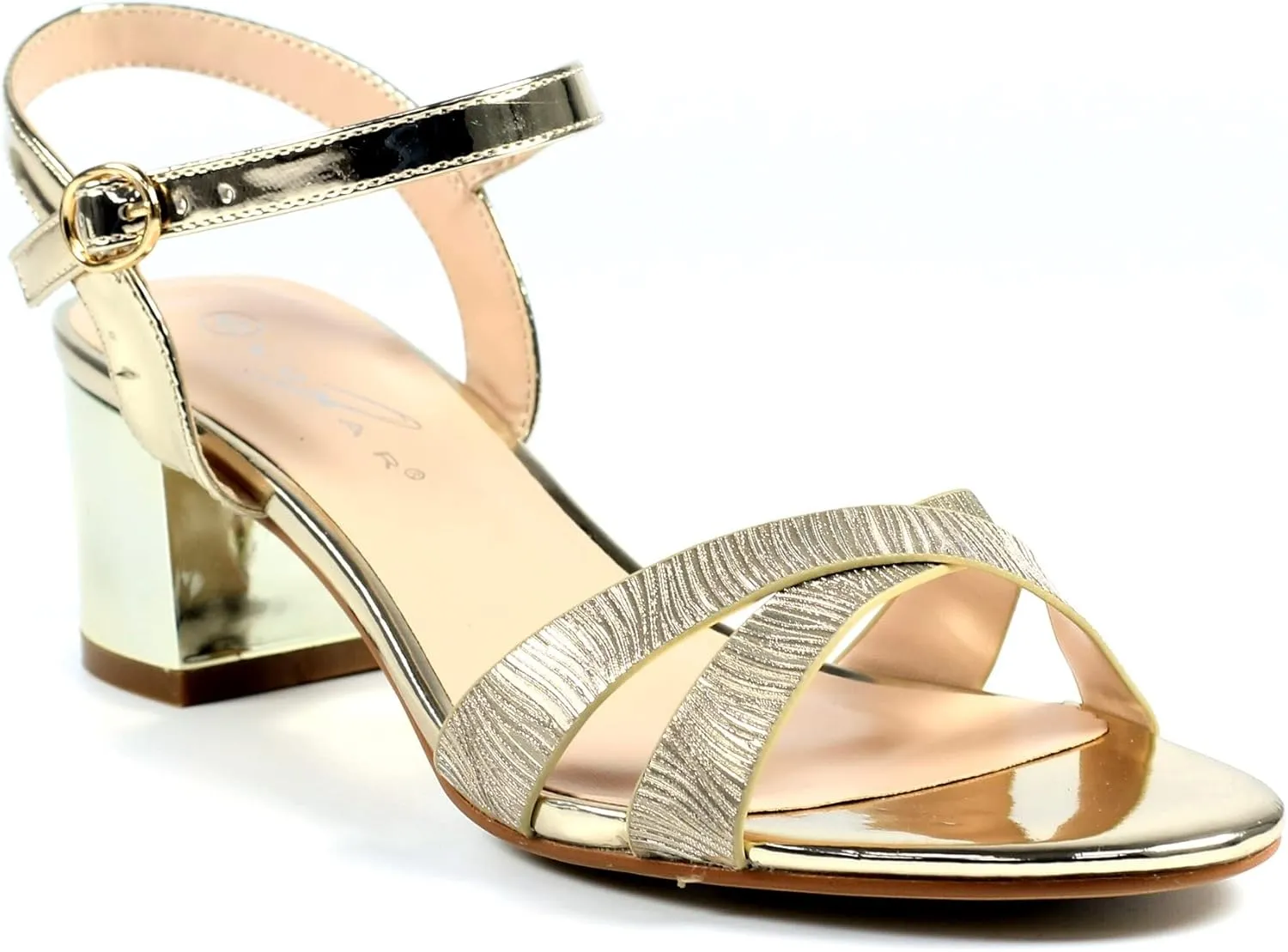 Womens/Ladies Republic Sandals (7) (Gold)