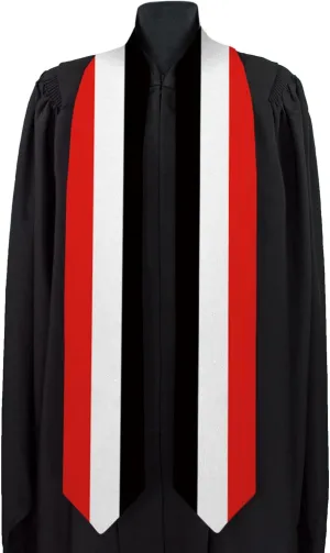 Yemen National Graduation Sash/Stole International Study Abroad Unisex Country Flag Graduation Sash
