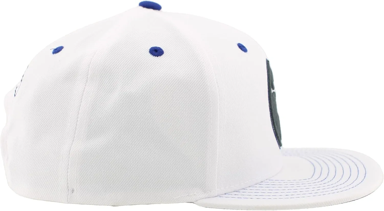 ZHATS NHL Officially Licensed Adjustable Snapback Hat Flat Bill Z11 Pop White