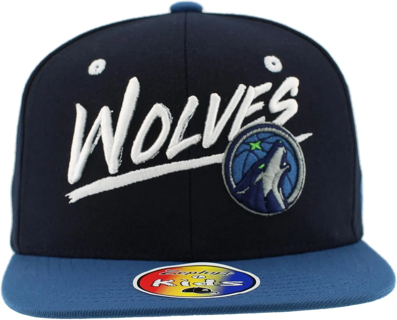 ZHATS Unisex Kid's NBA Officially Licensed Youth Adjustable Snapback Hat Flat Bill Z11
