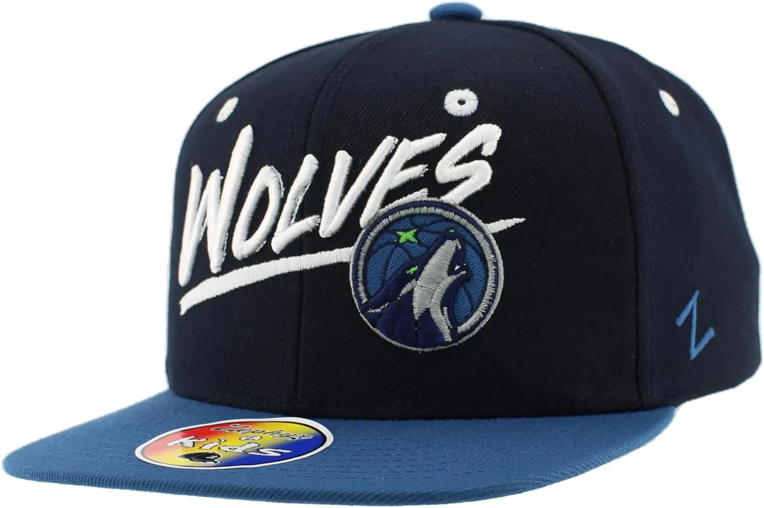 ZHATS Unisex Kid's NBA Officially Licensed Youth Adjustable Snapback Hat Flat Bill Z11