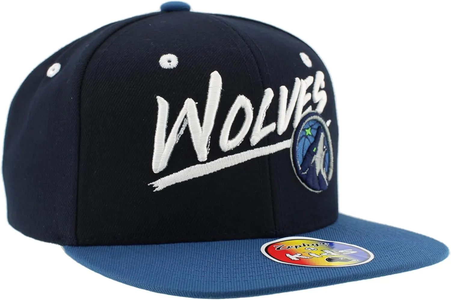 ZHATS Unisex Kid's NBA Officially Licensed Youth Adjustable Snapback Hat Flat Bill Z11